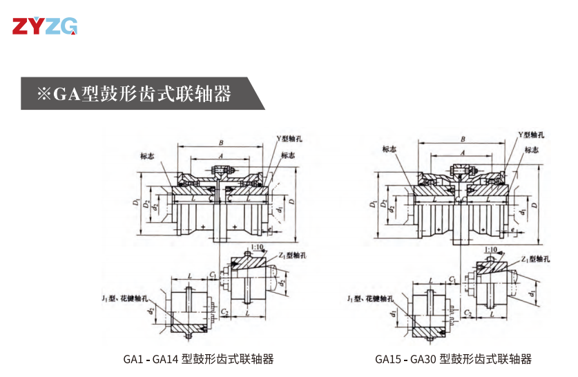 GA   型鼓形齒式综合好色