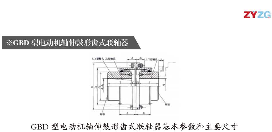 GBD  型電動機軸伸鼓形齒式综合好色